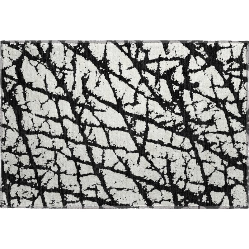 Premium Washable Super Soft Modern Crackle Mayfield Rug
