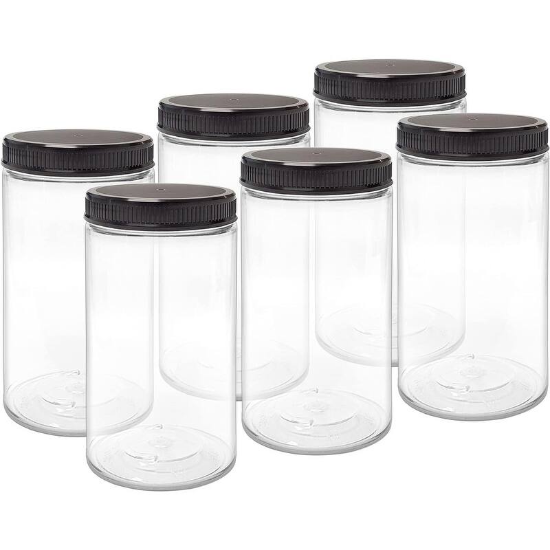 Clear Plastic Jars with Lids Bed Bath & Beyond 39467111