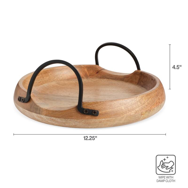 Mikasa Gourmet Basics Knox Mango Wood Serving Tray