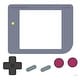 preview thumbnail 1 of 3, Black & Red & Grey Nintendo Gameboy Dry Erase Giant Wall Decals by RoomMates