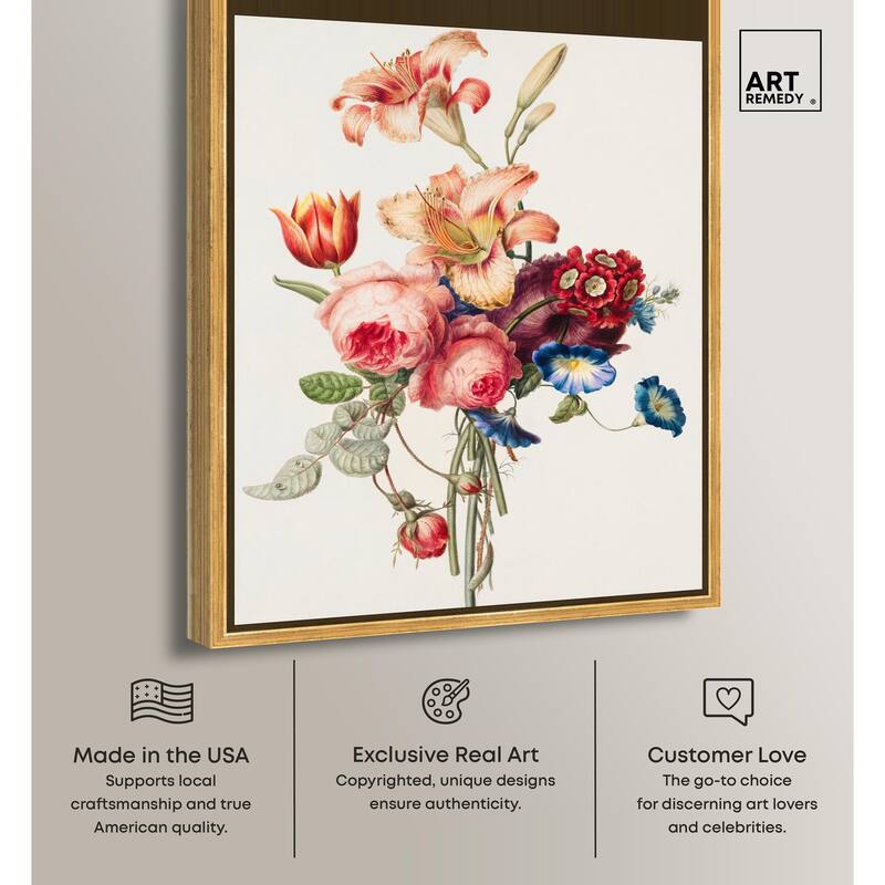 Bouquet 1820 Canvas by Art Remedy