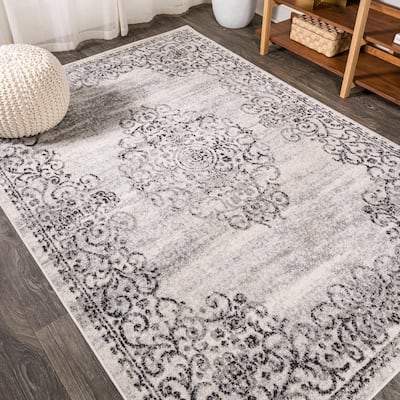JONATHAN Y Brooklyn Filigree Medallion Area Rug