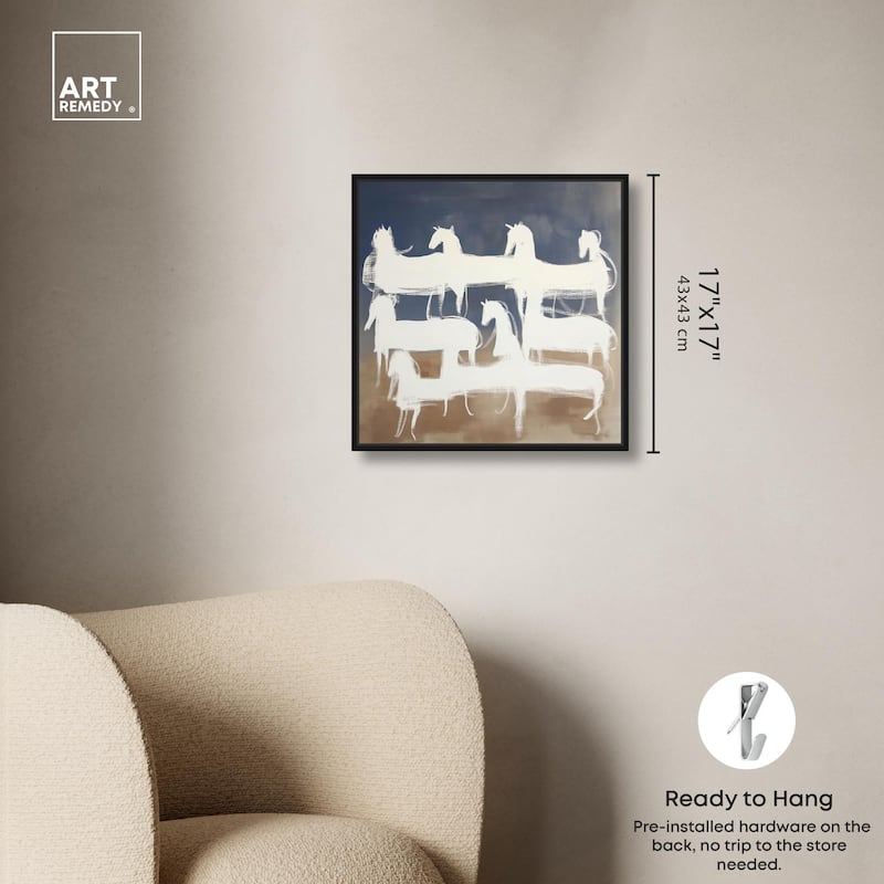 Phantom Herd Canvas by Art Remedy