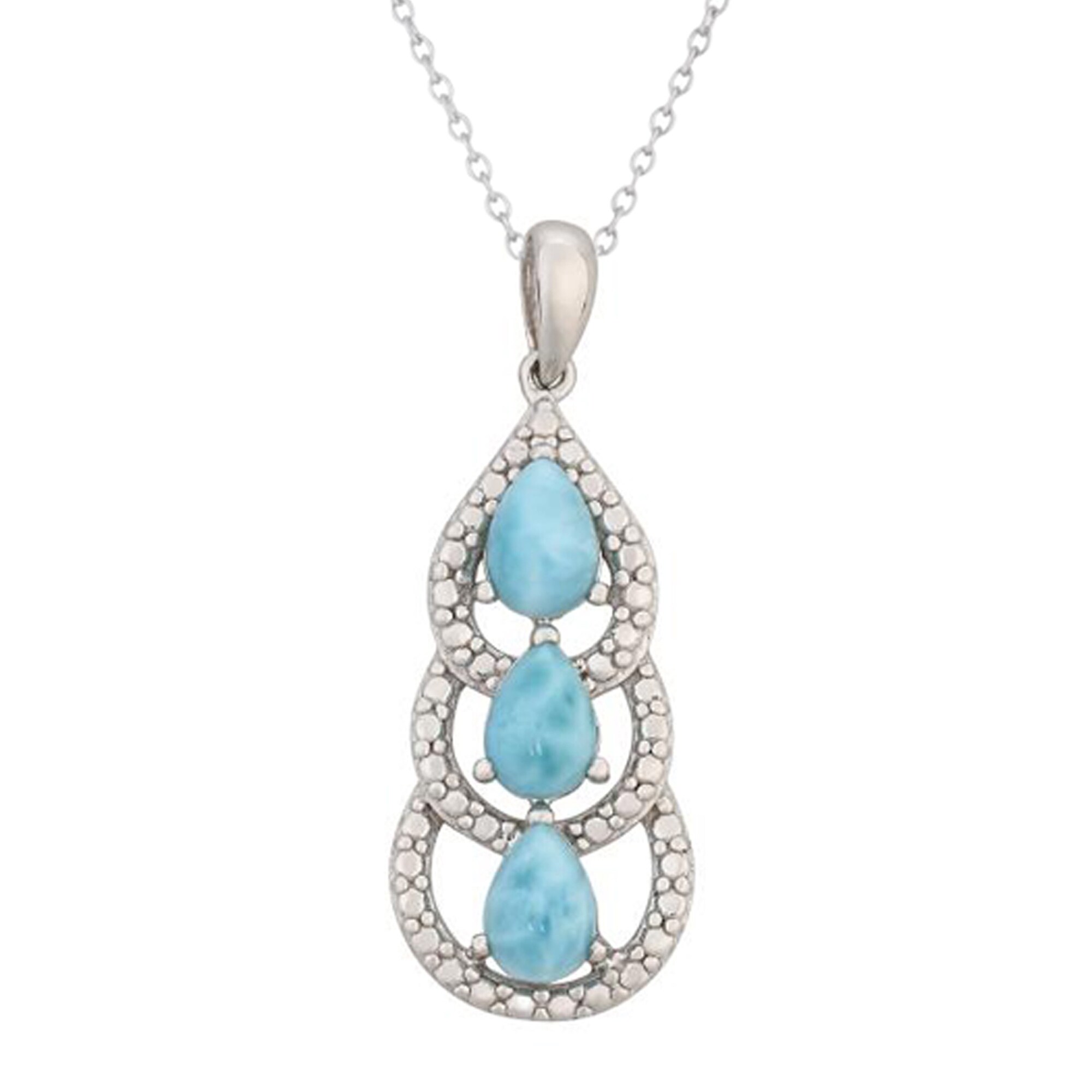 larimar pendant