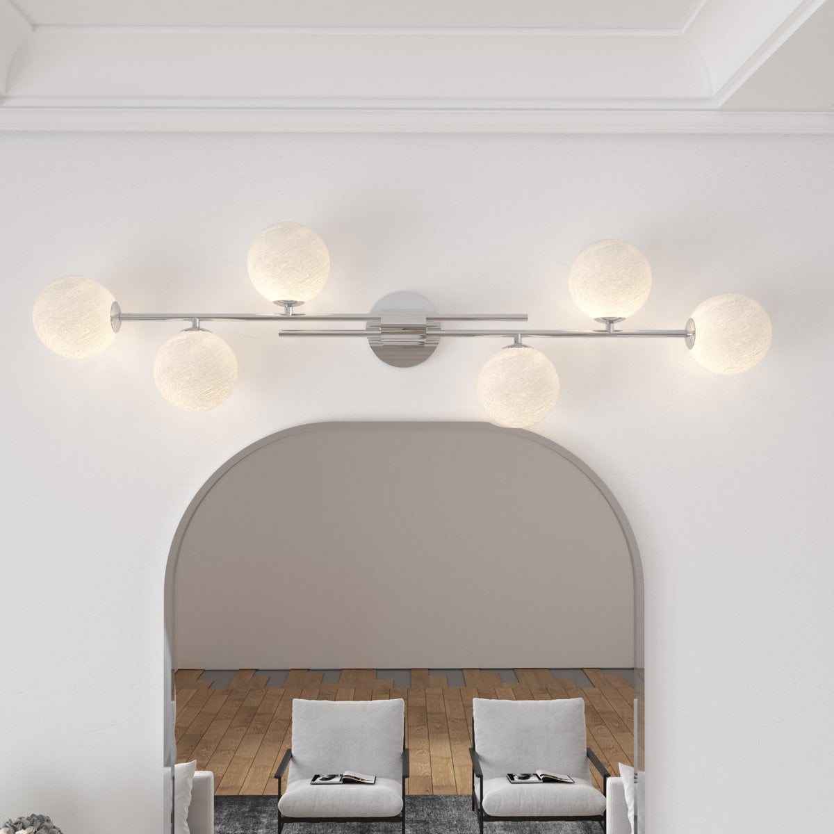 Acroma 6 - Light Modern/Contemporary Vanity Light - 6-light