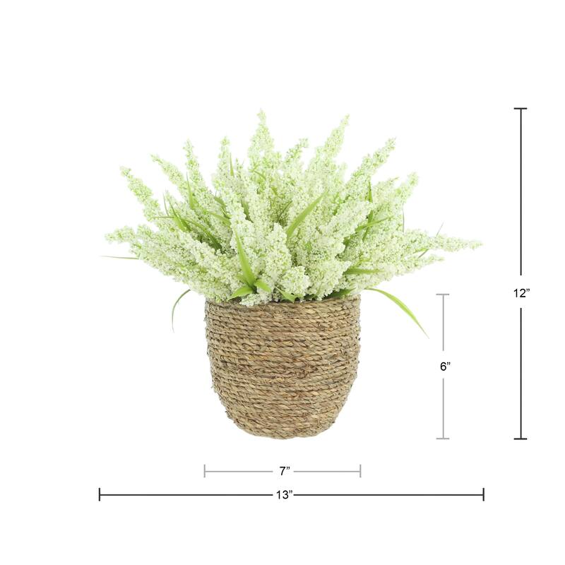 Heather in Strawgrass Pot - 12