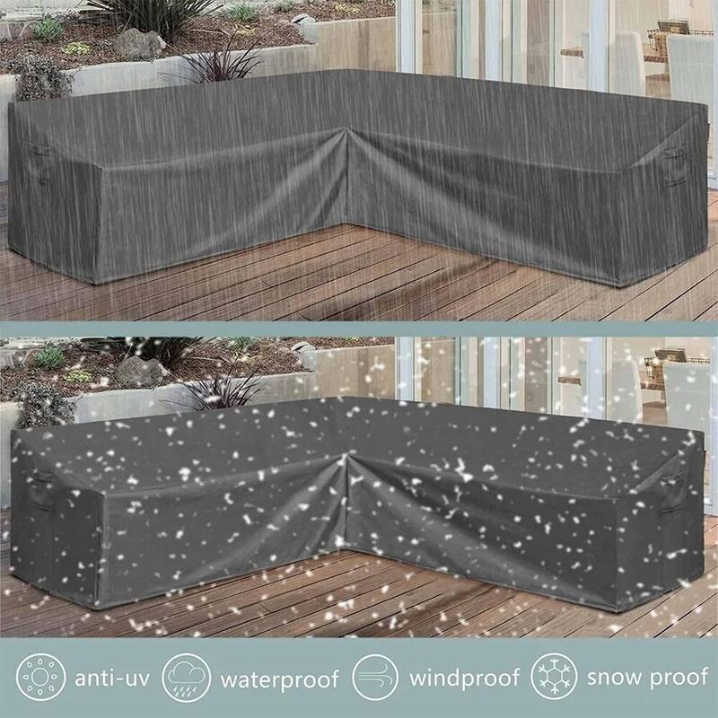 Elegant V-Shaped Sectional Sofa Cover All-Weather & Tailored Fit
