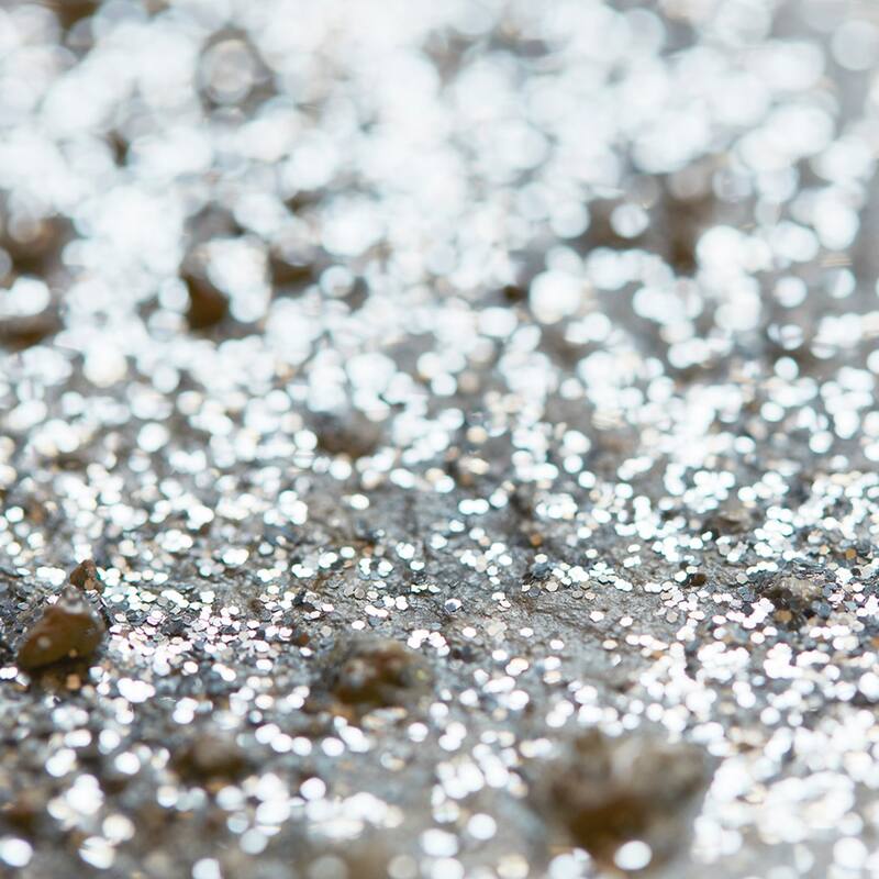 Roomfitters 3-Piece Taupe Canvas Wall Art Set, Hand Painted Abstract Triptych Accent Decor with Natural Stone and Glitter