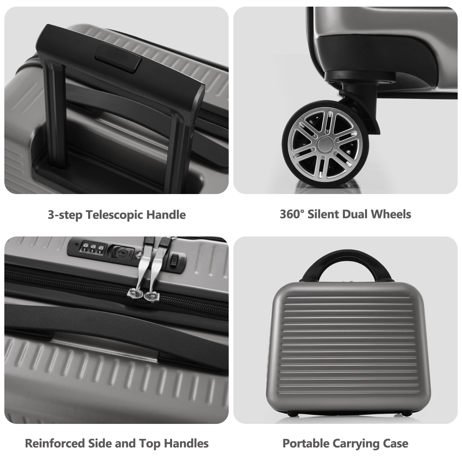 Carry-on Luggage 20 Inch Front Open Luggage Lightweight-image