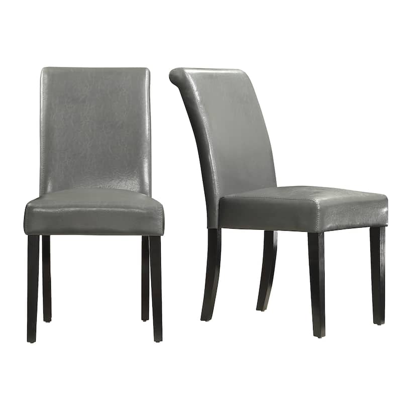 Dorian Faux Leather Upholstered Dining Chair (Set of 2) by iNSPIRE Q Bold