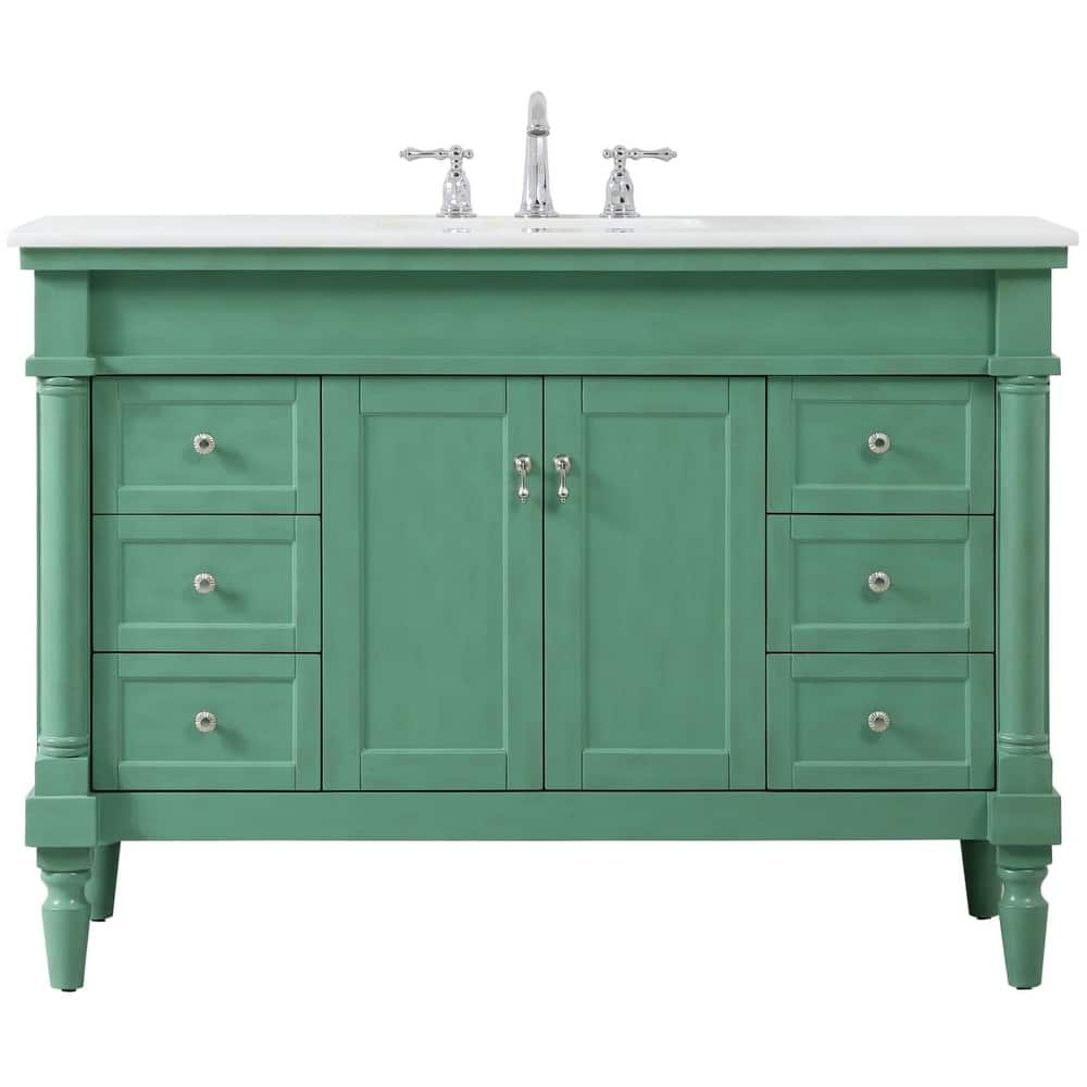 Elegant Lighting VF13048-VW Lexington 48" Free Standing Single Basin