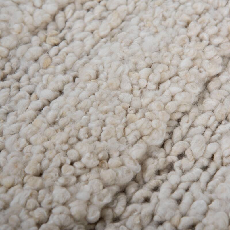 Alora Decor Wren Hand Woven Contemporary Ivory Stripe Rug