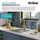 preview thumbnail 65 of 124, Kraus Oletto Single Handle 1-Hole Kitchen Bar Faucet