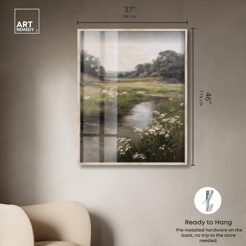 Quiet Waters Shadowbox by Art Remedy