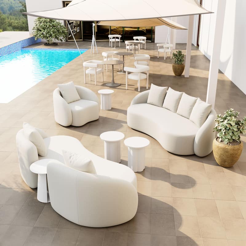 Kogur Side Table White