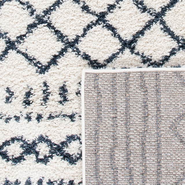 SAFAVIEH Arizona Shag Lotta Moroccan 1.2-inch Thick Rug