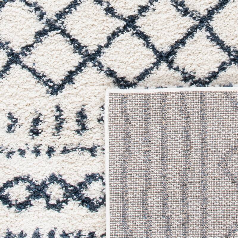 SAFAVIEH Arizona Shag Lotta Moroccan 1.2-inch Thick Rug