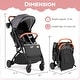 preview thumbnail 5 of 27, Costway Lightweight Baby Stroller with One-Hand Folding, Extendable - See Details