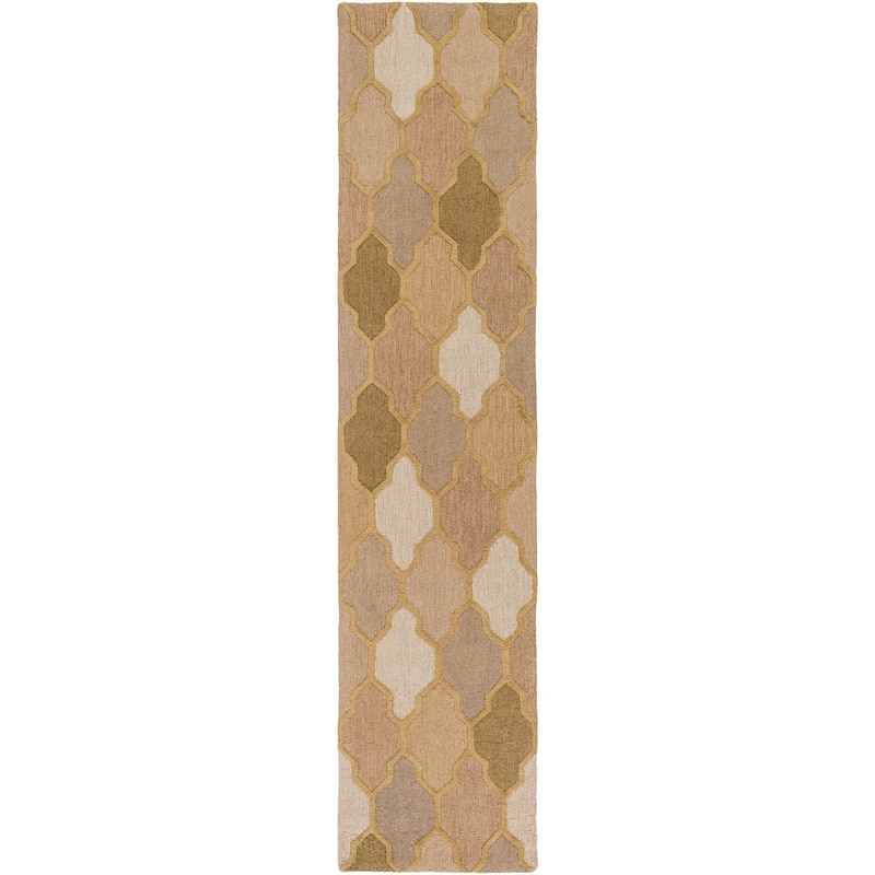 Hand-Tufted Ryde Moroccan Trellis Wool Rug
