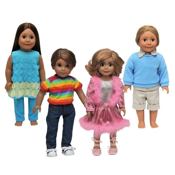 Shop 18 Doll Clothes Set Of 4 Different High Quality Outfits That