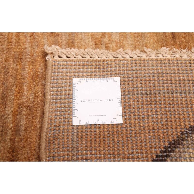 ECARPETGALLERY Hand-knotted Jules Serapi Light Brown Wool Rug - 8'1 x 9'10