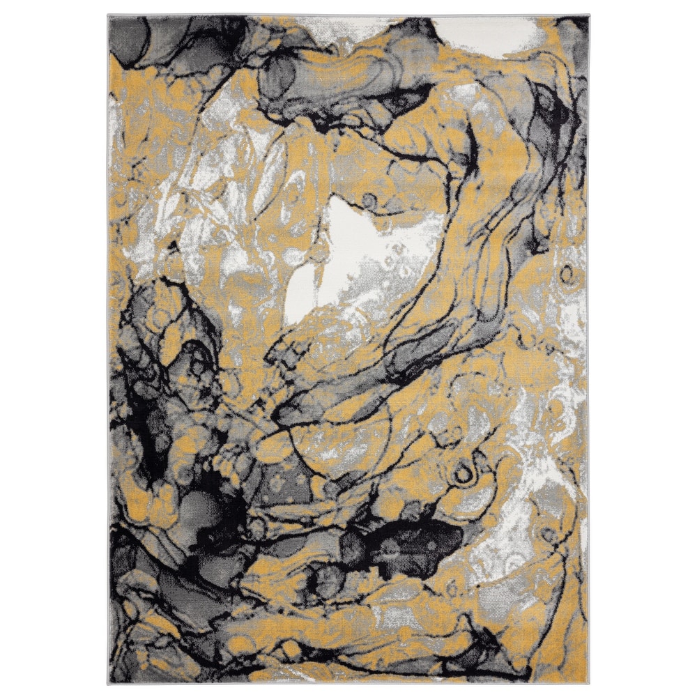 Samos Collection Abstract Area Rug