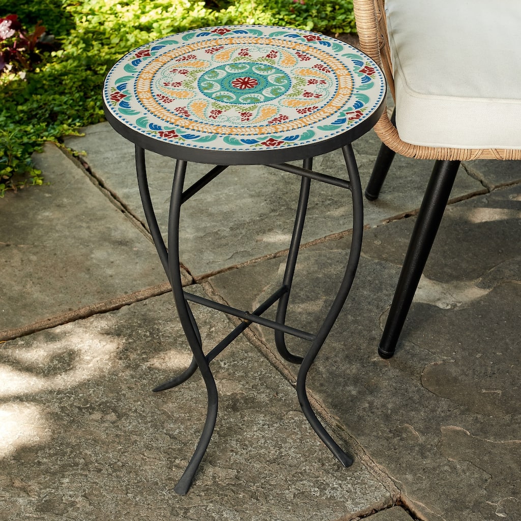 Haven Way Mosaic Accent Table