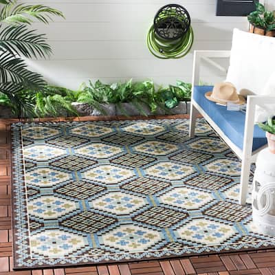 SAFAVIEH Veranda Paquita Indoor/ Outdoor Waterproof Patio Backyard Rug