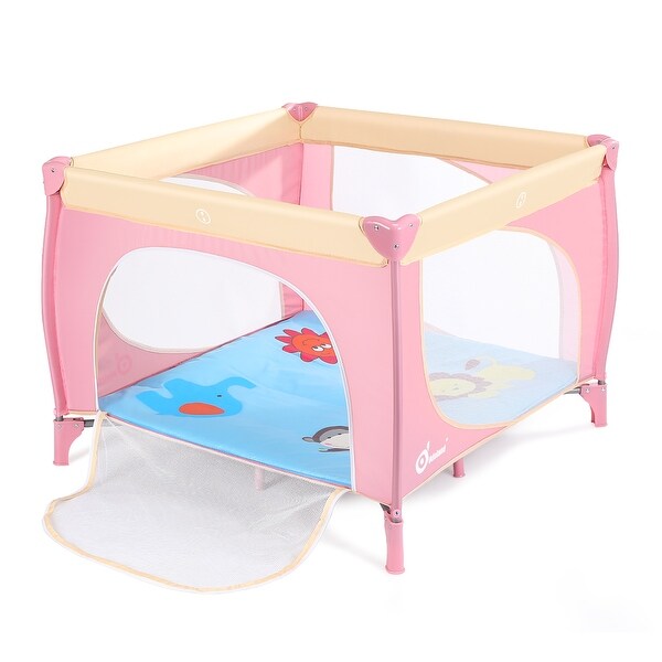 baby play yard with door