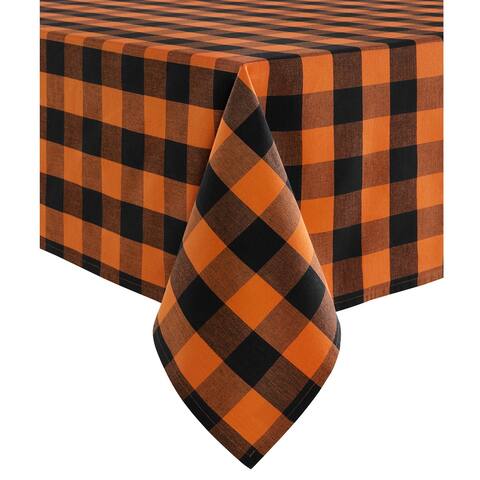 The Gray Barn Bunyan Fall Buffalo Check Tablecloth