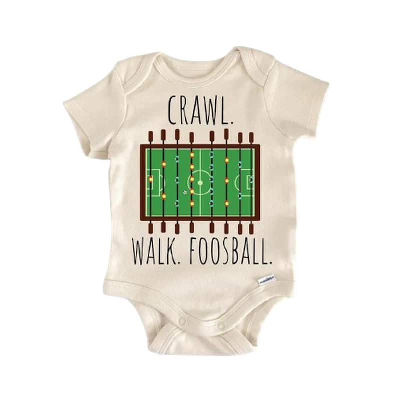 Foosball - Baby Boy Girl Clothes Infant Bodysuit Funny Cute Newborn