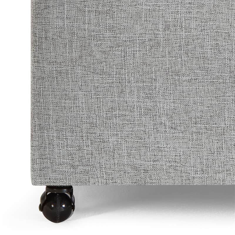 Modern Large Comfort Sofa Ottoman with Storage,Storage Ottoman