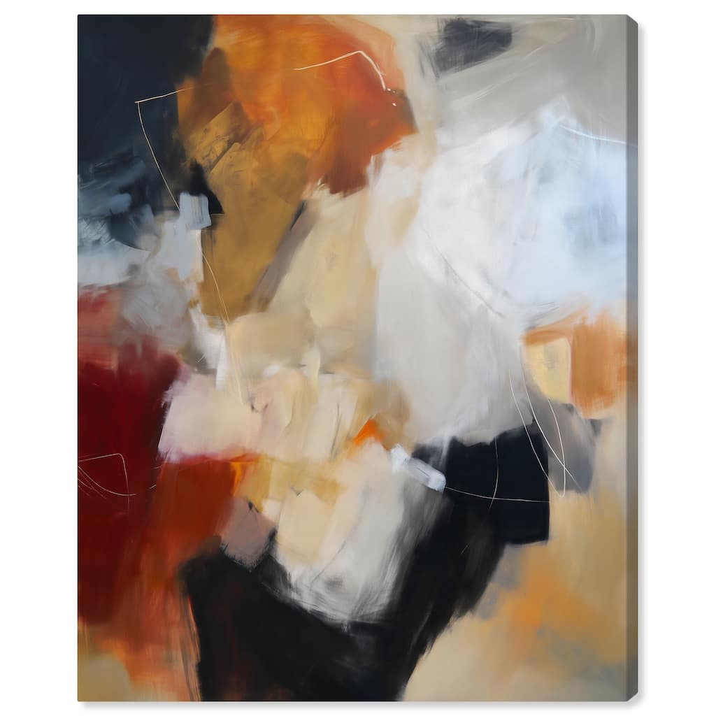 Earth and Fire II Canvas by Art Remedy, Gallery Wrapped