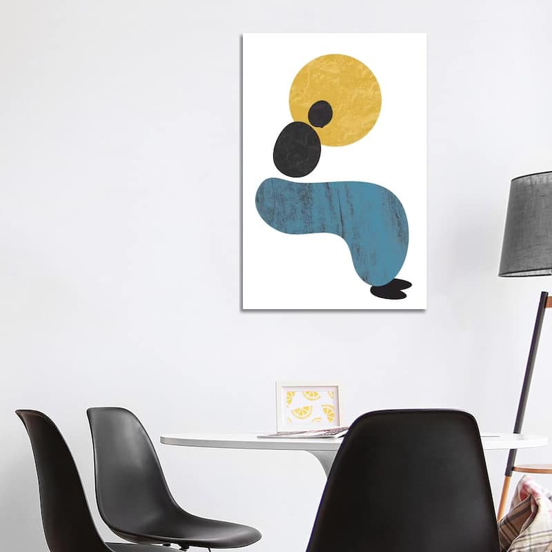 iCanvas "Abstract Lady" by Flatowl Canvas Print - 40x26x1.5