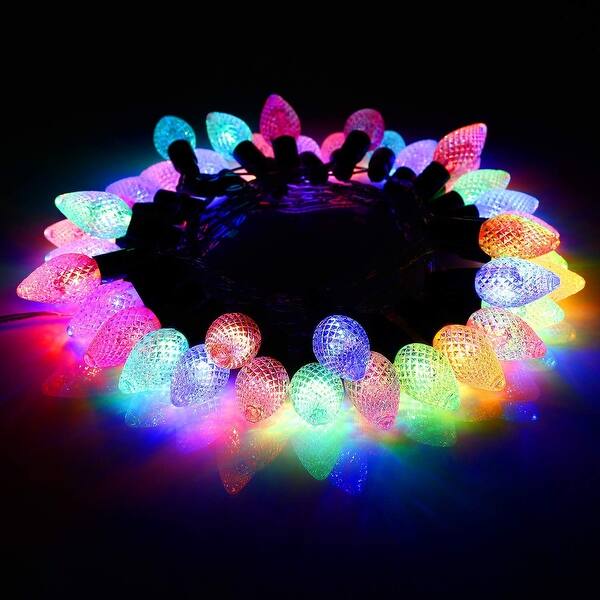 Shop Halloween 14 76ft 40 Led Colorful Strawberry String Lights