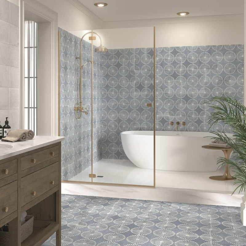 The Tile Life Amanecer 8x8 Porcelain Floor & Wall Tile