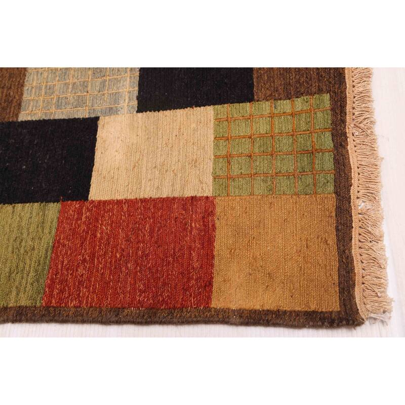ECARPETGALLERY Flat-Weave Lahor Finest Multi Color Wool Tapestry Kilim - 2'6 x 12'11