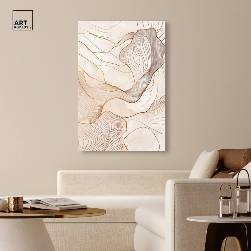 Contoured Reverie II Canvas by Art Remedy, Gallery Wrapped