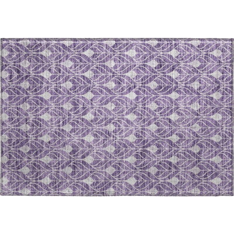 Premium Washable Super Soft Geo Teardrop Mayfield Rug