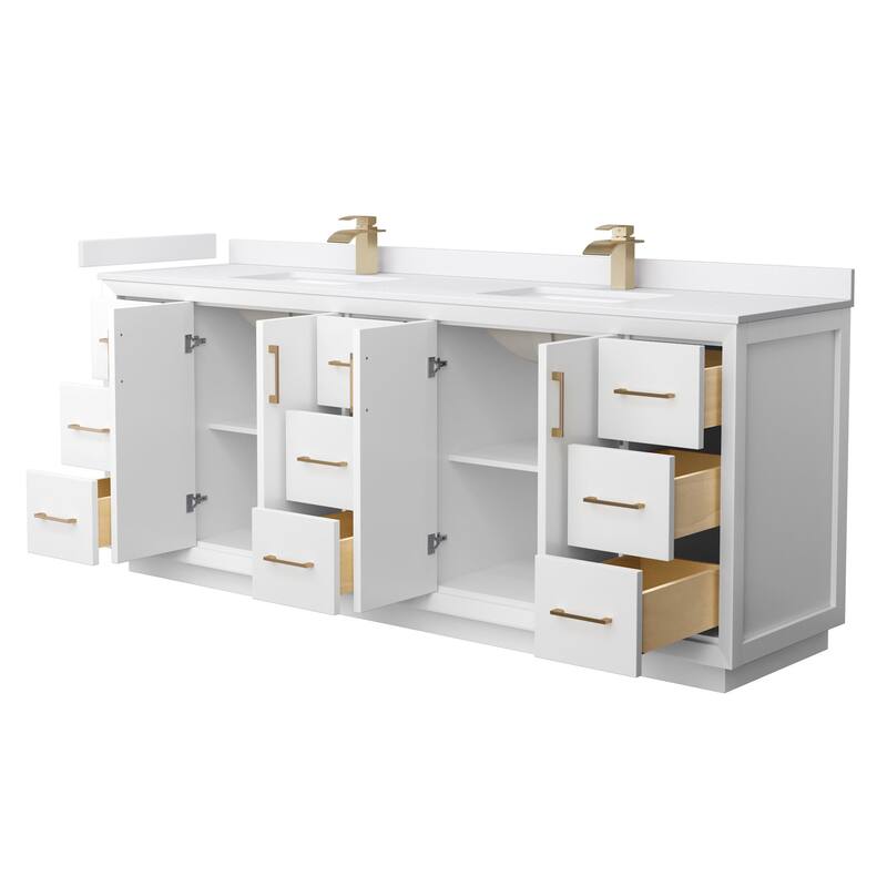 Wyndham Collection WCF414184D-VCA-UNSMXX Strada 84" Free Standing