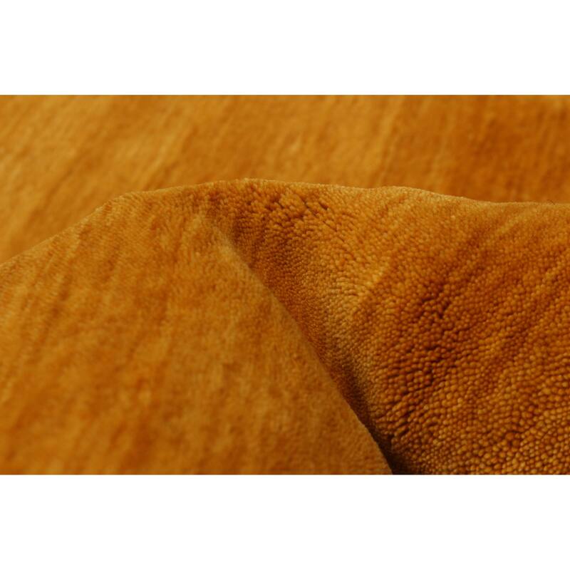 Kashkuli Gabbeh Gold Rug 8'3" x 11'3" - 8'3 x 11'3