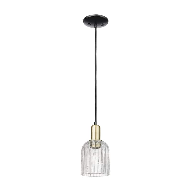 Innovations Lighting Downtown Urban - Bridal Veil - 1 Light 5" Cord Hung Mini Pendant