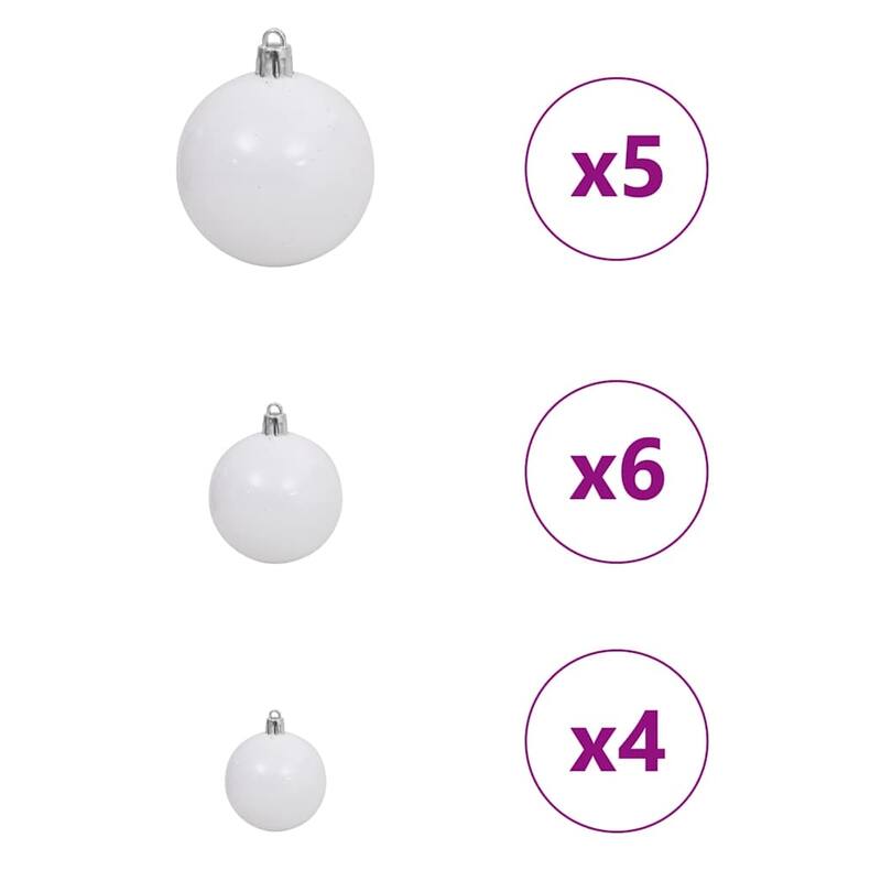 vidaXL Artificial Christmas Tree Green PVC