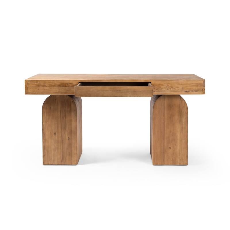 Norbert Desk-Reclaimed Natural Elm