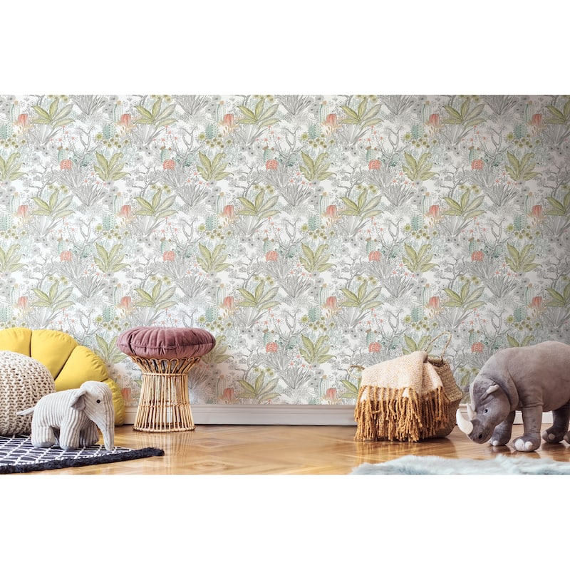 Hollywood 20' L x 27" W Desert Peel and Stick Wallpaper