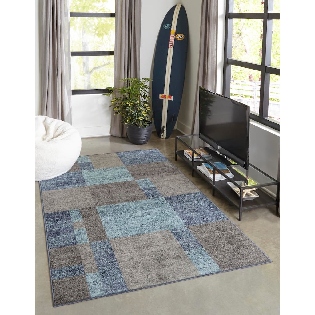 Contemporary Beallara Collection Area Rug