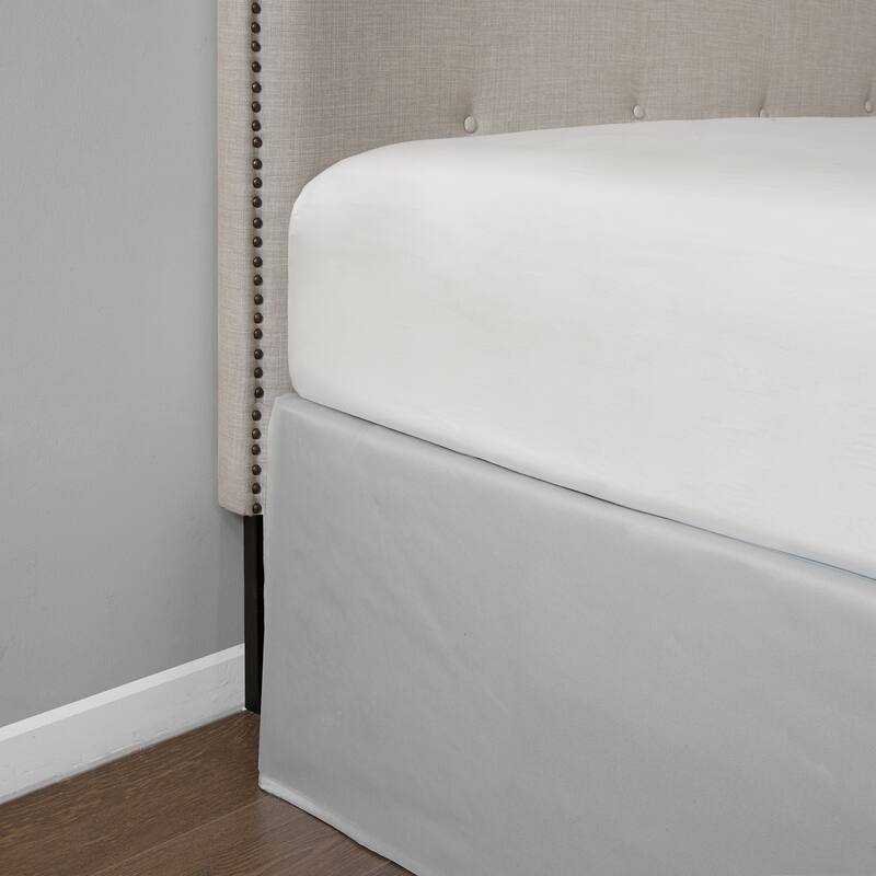 Madison Park Simple Fit Wrap Around Adjustable 26-inch Drop Bedskirt