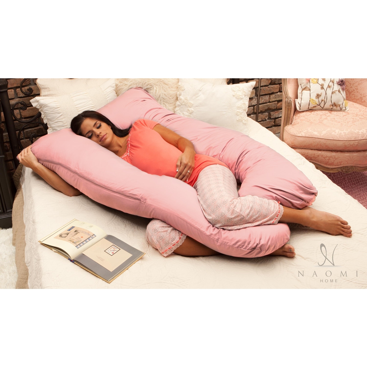 U shaped body pillow bed bath and best sale beyond