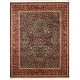 preview thumbnail 4 of 21, SAFAVIEH Royal Kerman Hand-Knotted Traditional Wool Rug 6' x 9' - Black/Red - Rectangle