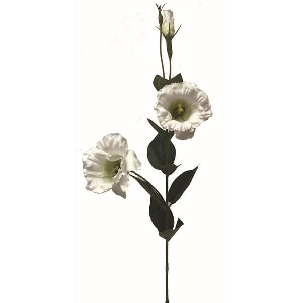 White Lisianthus Garden Stem Artificial Flower Bed Bath & Beyond